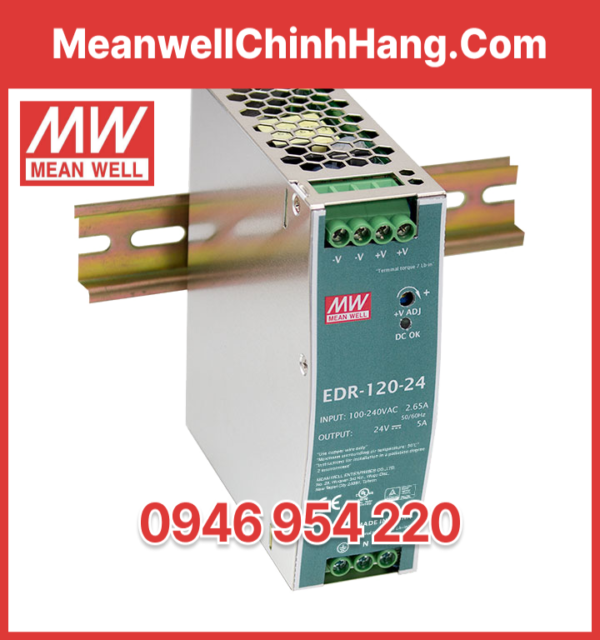 Nguồn Meanwell EDR-120-48