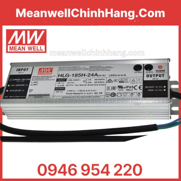 Nguồn Meanwell HLG-185H-24A