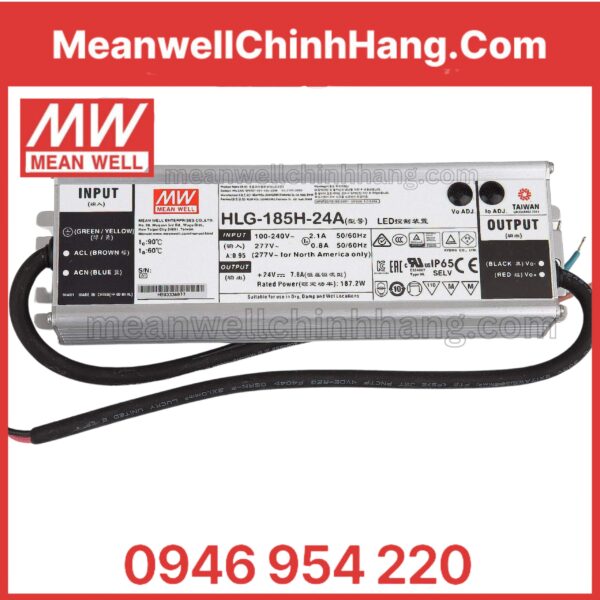 Nguồn Meanwell HLG-185H-24A