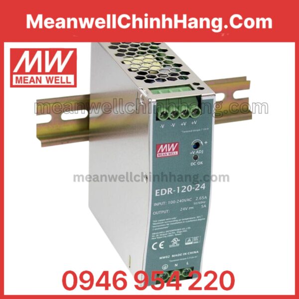 Nguồn Meanwell EDR-120-24