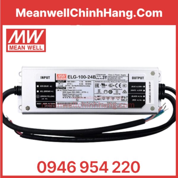 Nguồn Meanwell ELG-100-24B