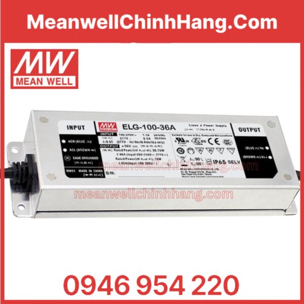 Nguồn Meanwell ELG-100-36A