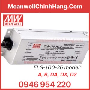 Nguồn Meanwell ELG-100-36D2