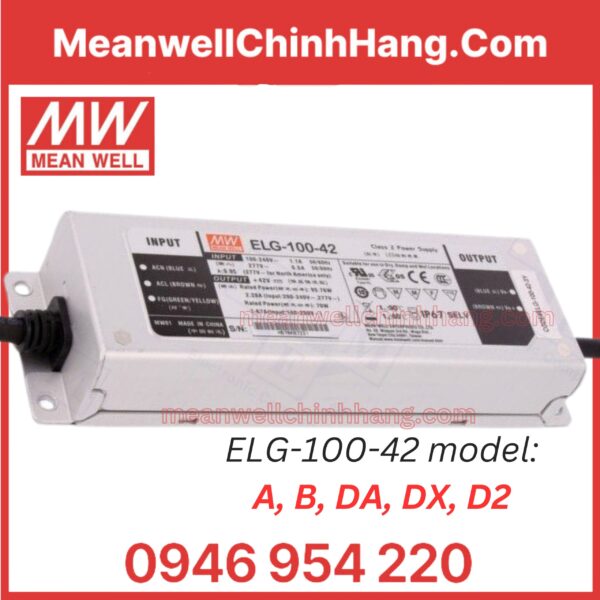 Nguồn Meanwell ELG-100-42