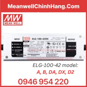 Nguồn Meanwell ELG-100-42DX