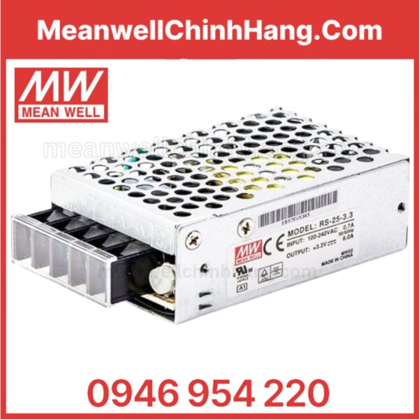 Nguồn Meanwell RS-25-3.3