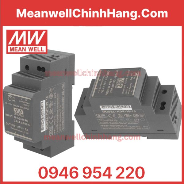 Nguồn Meanwell HDR-30-15
