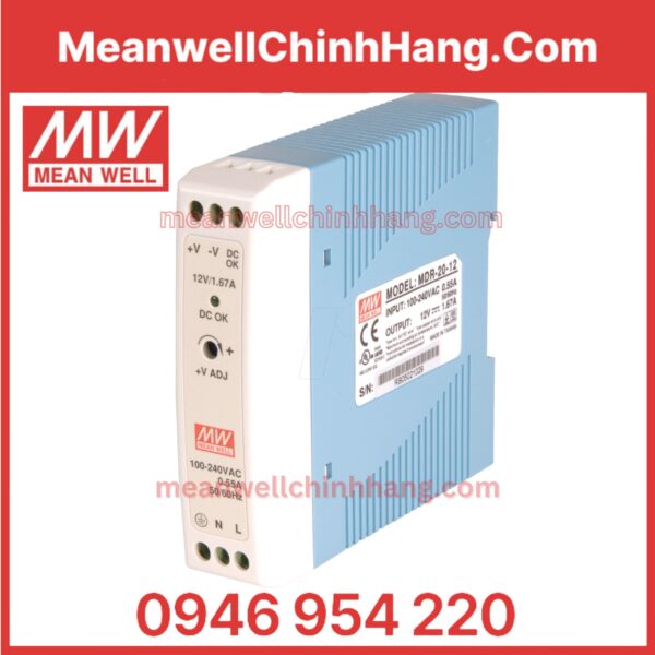 Nguồn Meanwell MDR-20-12