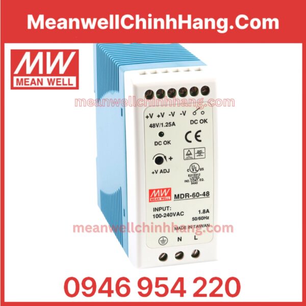 Nguồn Meanwell MDR-60-48