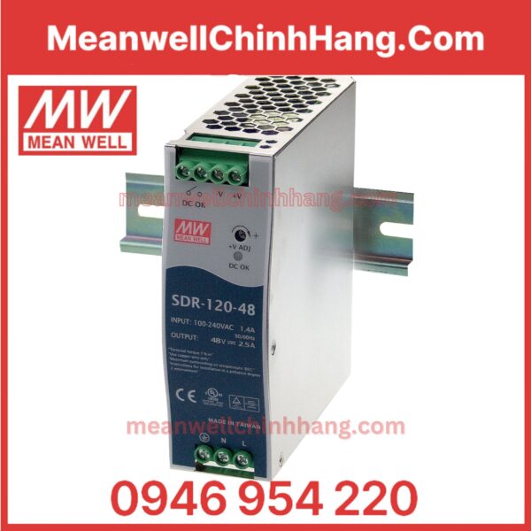 Nguồn Meanwell SDR-120-48