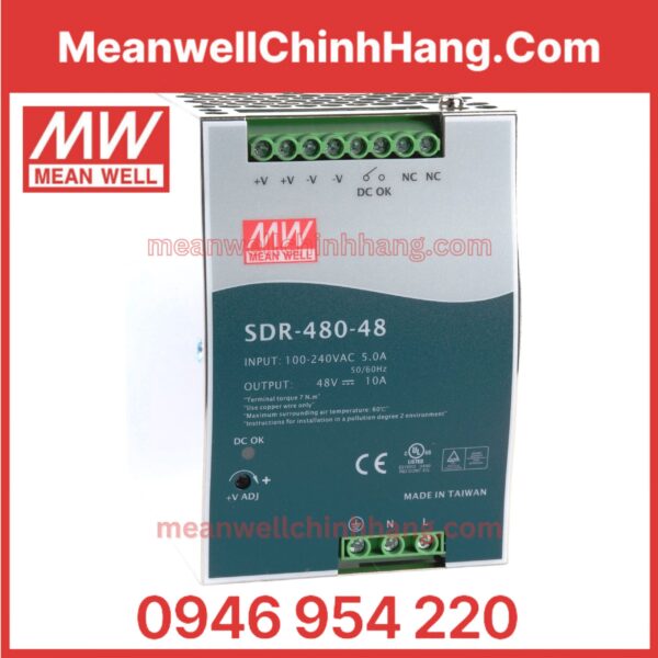 Nguồn Meanwell SDR-480-48