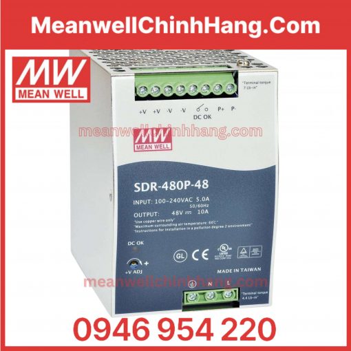 Nguồn Meanwell SDR-480P-48