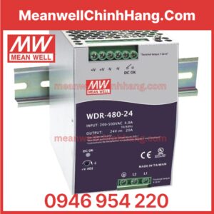 Nguồn Meanwell WDR-480-24