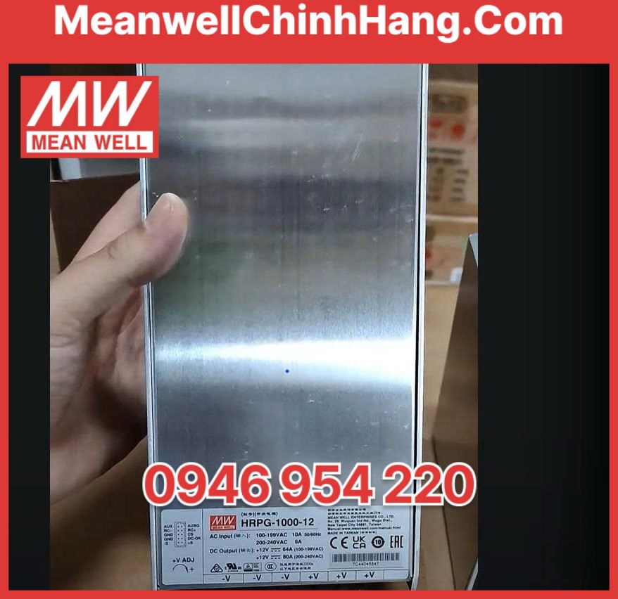 Bộ nguồn Meanwell HRPG-1000
